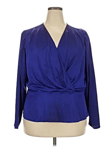 INC International Concepts Long Sleeve Blouse (view 1)