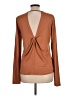 Balance Collection Brown Long Sleeve Top Size L - photo 2
