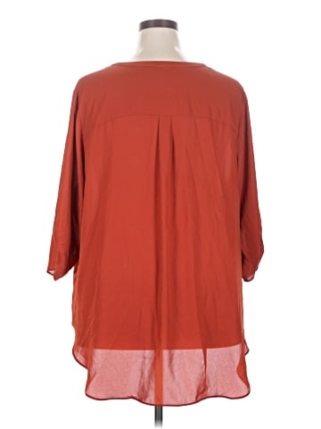 Worthington 3/4 Sleeve Blouse (view 2)