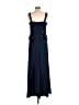 Alex Evenings Solid Blue Cocktail Dress Size 12 - photo 2