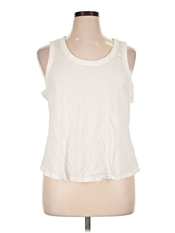 a.n.a. A New Approach Sleeveless T-Shirt (view 1)