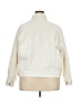 Old Navy 100% Cotton Solid Ivory Jacket Size XXL - photo 2