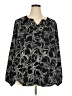 41Hawthorn Black Long Sleeve Blouse Size 3X - photo 1