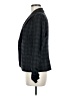 Peace of Cloth Plaid Gray Blazer Size 6 - photo 5