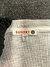 Sundry White Long Sleeve Henley Size Sm (1) - photo 7