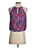 Veronica M. Purple Sleeveless Blouse Size XS - photo 2
