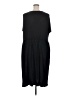 Boohoo Solid Black Casual Dress Size 22 - photo 2