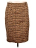 Mossimo 100% Polyester Print Brown Casual Skirt Size 14 - photo 1
