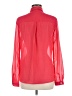 Love 21 Color Block Red Long Sleeve Blouse Size M - photo 2
