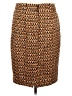 Mossimo 100% Polyester Print Brown Casual Skirt Size 14 - photo 2