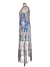 Reba Graphic Blue Cocktail Dress Size XL - photo 5