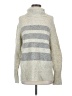 Community Stripes Gray Wool Pullover Sweater Size XS - photo 1