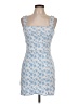 Francesca's Blue Cocktail Dress Size L - photo 1