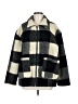 American Eagle Outfitters 100% Polyester Plaid Gray Coat Size M - photo 1