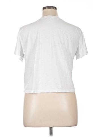 Madewell The Easy Crop Crew Tee in Soft Slub (view 2)