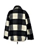 American Eagle Outfitters 100% Polyester Plaid Gray Coat Size M - photo 2