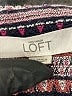 Ann Taylor LOFT Stripes Multi Color Gray Shorts Size 4 - photo 3