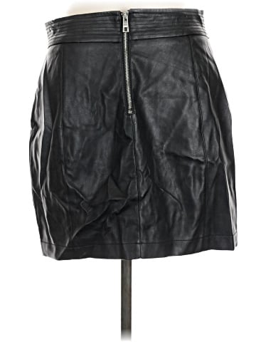 Haute Monde Faux Leather Skirt (view 2)