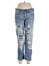 Current/Elliott Hearts Blue Jeans Size XS (0) - photo 1