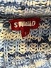 STAUD 100% Polyester Tie-dye Blue Pullover Sweater Size S - photo 7