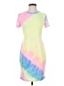 PatPat 100% Polyester Tie-dye Pink Casual Dress Size S - photo 1