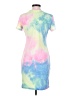 PatPat 100% Polyester Tie-dye Pink Casual Dress Size S - photo 2