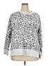 Green Tea Animal Print Silver Pullover Sweater Size XXL - photo 1