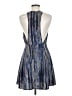 Ecote 100% Polyester Tie-dye Blue Cocktail Dress Size 8 - photo 2