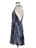 Ecote 100% Polyester Tie-dye Blue Cocktail Dress Size 8 - photo 5