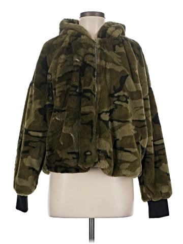 Romeo & Juliet Couture Faux Fur Jacket (view 1)