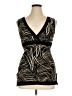 Moa Moa 100% Polyester Gold Sleeveless Top Size XL - photo 1