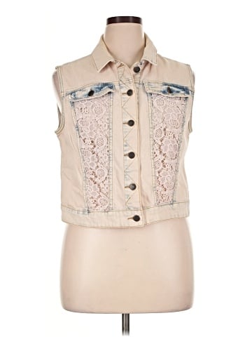 Mossimo Supply Co. Denim Vest (view 1)