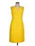 Worthington 100% Polyester Yellow Casual Dress Size 10 - photo 1