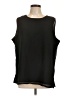 Anthony Marc Hankins 100% Polyester Black Sleeveless Blouse Size 1X - photo 1