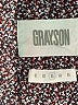 Grayson 100% Lyocell Print Burgundy Long Sleeve Blouse Size Med (3) - photo 7