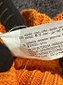 Zara Solid Orange Turtleneck Sweater Size L - photo 8