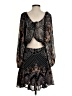 Free People 100% Polyester Paisley Black Cocktail Dress Size S - photo 2