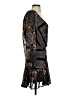 Free People 100% Polyester Paisley Black Cocktail Dress Size S - photo 4