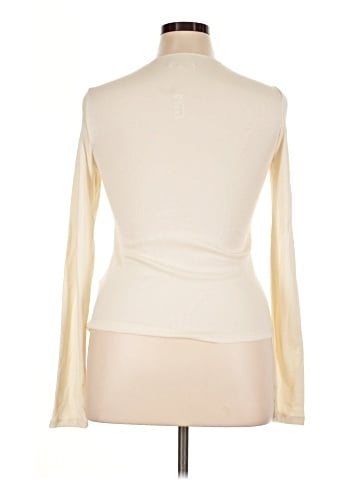 Madewell Angled-Neck Long-Sleeve Top (view 2)