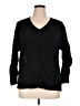 Stylus 100% Nylon Black Cardigan Size XL - photo 1