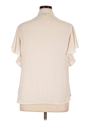 Karen Kane Short Sleeve Blouse (view 2)