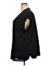 Bar III 100% Polyester Black Short Sleeve Top Size 2X - photo 5