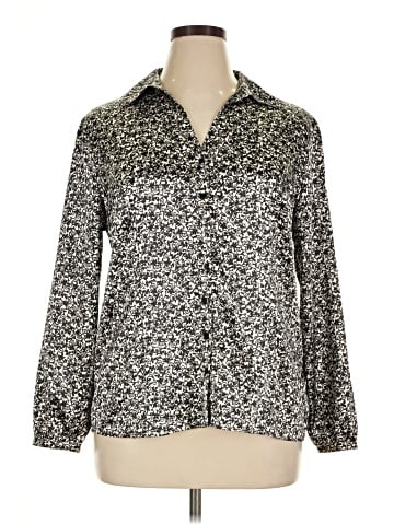 Croft & Barrow Long Sleeve Blouse (view 1)