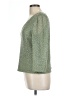 Papell Boutique Evening 100% Polyester Green 3/4 Sleeve Top Size L - photo 5