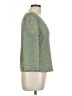 Papell Boutique Evening 100% Polyester Green 3/4 Sleeve Top Size L - photo 4