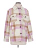Gap Plaid Purple Coat Size XS - photo 1