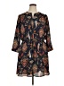 DR2 100% Polyester Paisley Blue Casual Dress Size XL - photo 1