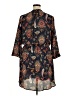 DR2 100% Polyester Paisley Blue Casual Dress Size XL - photo 2