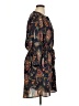 DR2 100% Polyester Paisley Blue Casual Dress Size XL - photo 4