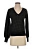 Elan Polka Dots Black Pullover Sweater Size S - photo 1